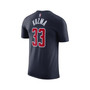 Men's Brand Kyle Kuzma Navy Washington Wizards 2022/23 Statement Edition Name and Number T-shirt