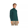 Men's Tall Super Soft Supima Mock Turtleneck T-Shirt