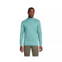 Men's Tall Super Soft Supima Mock Turtleneck T-Shirt