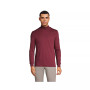 Men's Tall Super Soft Supima Mock Turtleneck T-Shirt