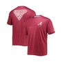 Men's Crimson Alabama Crimson Tide Terminal Tackle Omni-Shade T-shirt