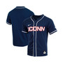 Men's Navy UConn Huskies Replica Full-Button Baseball Jersey