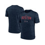 Men's Navy Boston Red Sox Authentic Collection Velocity Performance Practice T-shirt