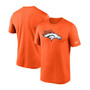 Men's Orange Denver Broncos Logo Essential Legend Performance T-shirt