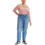 Trendy Plus Size 501® Pieced High-Rise Jeans