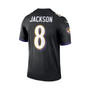 Men's Lamar Jackson Black Baltimore Ravens Legend Jersey