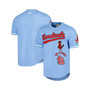 Men's Light Blue St. Louis Cardinals Cooperstown Collection Retro Classic T-shirt
