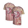 Men's Scarlet San Francisco 49Ers Jumbotron Historic Logo T-shirt