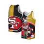 Men's Jerry Rice Black, Gold San Francisco 49ers Retired Player Graphic Tank Top