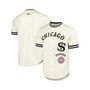 Men's Cream Chicago White Sox Cooperstown Collection Retro Classic T-shirt