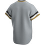 Men's Gray Pittsburgh Pirates Road Cooperstown Collection Team Jersey