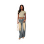 Women's Braya Washed Low Rise Baggy Jeans