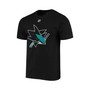 Men's Branded Logan Couture Black San Jose Sharks Alternate Jersey Logo Name and Number T-shirt