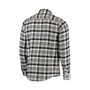Men's Black and Gray Philadelphia Flyers Ease Plaid Button-Up Long Sleeve Shirt