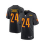 Men's Antonio Gibson Black Washington Commanders Alternate Game Player Jersey