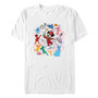 Men's Back Lit Mickey Wonder Short Sleeves T-shirt