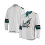 Men's White San Jose Barracuda Away Premier Jersey