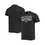 Men's Black Las Vegas Raiders Team Stripe T-shirt