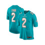 Men's Bradley Chubb Aqua Miami Dolphins Game Player Jersey