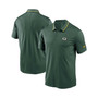 Men's Green Green Bay Packers Sideline Victory Performance Polo Shirt