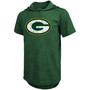 Men's Davante Adams Green Green Bay Packers Player Name Number Tri-Blend Hoodie T-shirt