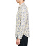 Men's Slim-Fit Non-Iron Performance Stretch Paisley Floral-Print Button-Down Shirt