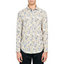 Men's Slim-Fit Non-Iron Performance Stretch Paisley Floral-Print Button-Down Shirt