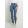 Women's Midi Waist Skinny Ankle Jeans