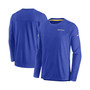 Men's Royal Los Angeles Rams Lockup Performance Long Sleeve T-shirt