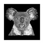 Men's Word Art - Koala T-Shirt