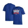 Men's Royal New York Rangers Reverse Retro 2.0 Fresh Playmaker T-shirt