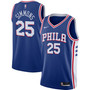 Men's Ben Simmons Royal Philadelphia 76Ers 2020/21 Swingman Jersey - Icon Edition