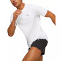 Men's Run Favorite Moisture Wicking Heathered Logo Graphic Running T-Shirt