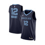 Men's and Women's Ja Morant Navy Memphis Grizzlies 2022/23 Swingman Jersey - Icon Edition