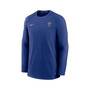 Men's Royal Kansas City Royals Authentic Collection Logo Performance Long Sleeve T-shirt