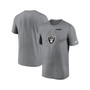 Men's Heather Charcoal Las Vegas Raiders Legend Icon Performance T-shirt