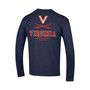 Men's Navy Virginia Cavaliers Team Stack Long Sleeve T-shirt