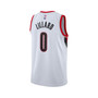 Men's Damian Lillard White Portland Trail Blazers 2022/23 Swingman Jersey - Association Edition