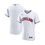 Men's White Cleveland Indians Alternate Authentic Team Jersey
