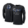 Men's Black Dallas Mavericks Essential Air Traffic Control Long Sleeve T-shirt
