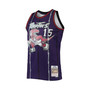 Men's Vince Carter Purple Toronto Raptors 1998-99 Hardwood Classics 75th Anniversary Diamond Swingman Jersey