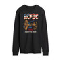 Men's ACDC About to Rock Long Sleeve T-shirt