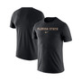 Men's Black Florida State Seminoles Essential Wordmark T-shirt
