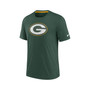 Men's Green Green Bay Packers Rewind Playback Logo T-shirt