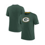 Men's Green Green Bay Packers Rewind Playback Logo T-shirt