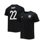 Men's Serge Gnabry Black Bayern Munich Amplifier Name and Number T-shirt