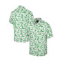 Men's White Oregon Ducks Spontaneous is Romantic Camp Button-Up Shirt