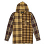 Men's Scorpion Hooded Flannel Shirt