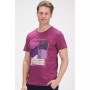 Men's Modern Print Fitted Admission T-shirt