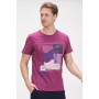 Men's Modern Print Fitted Admission T-shirt